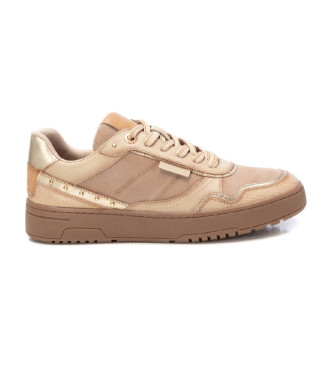 Carmela Zapatillas de Piel 161810 beige