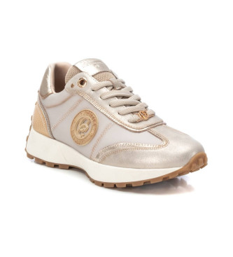 Carmela Zapatillas de piel 161817 beige