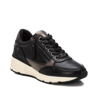 Carmela Zapatillas de Piel 161825 negro