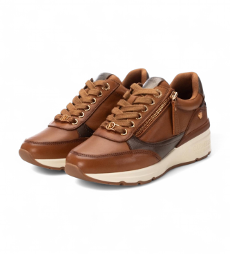 Carmela Baskets en cuir 161825 marron