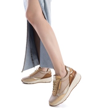 Carmela Baskets en cuir 161825 beige