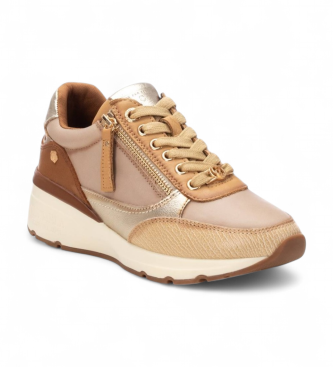 Carmela Baskets en cuir 161825 beige