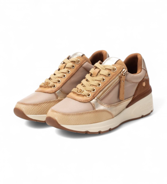 Carmela Baskets en cuir 161825 beige