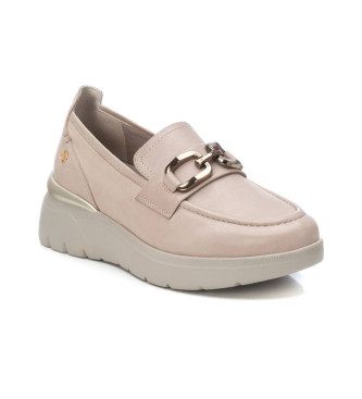 Carmela Leder Mokassins 161837 beige