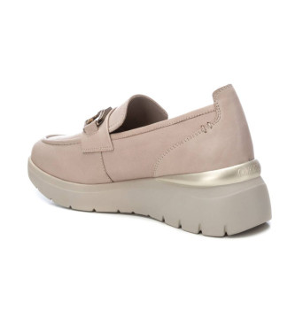 Carmela Mocasines de Piel 161837 beige