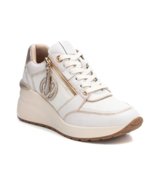 Carmela Leather trainers 161844 Beige