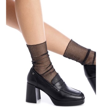 Carmela Mocassins en cuir 161847 noir