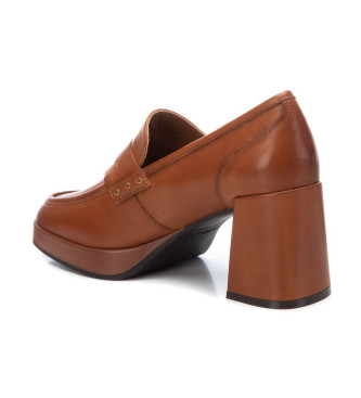 Carmela Mocassins en cuir 161847 marron