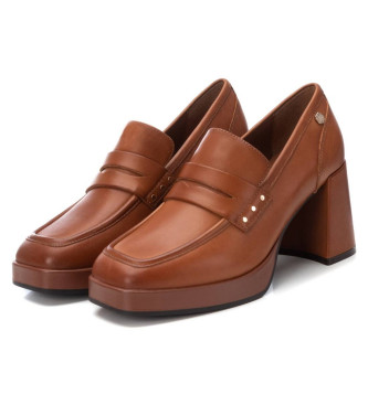 Carmela Mocassins en cuir 161847 marron