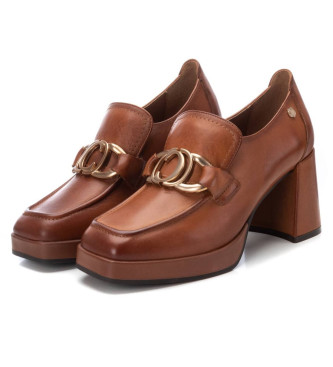 Carmela Leather Moccasins 161849 brown