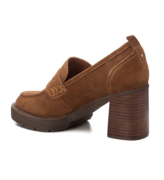 Carmela Leather Moccasins 161857 brown