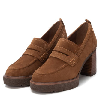 Carmela Leather Moccasins 161857 brown