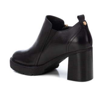 Carmela Bottines en cuir 161861 noir