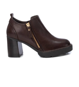 Carmela Leather ankle boots 161861 brown