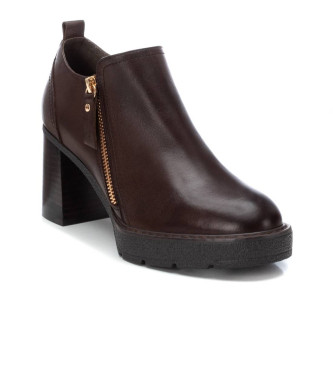 Carmela Leather ankle boots 161861 brown