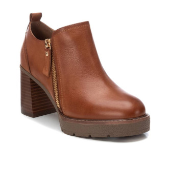 Carmela Bottines en cuir 161861 marron