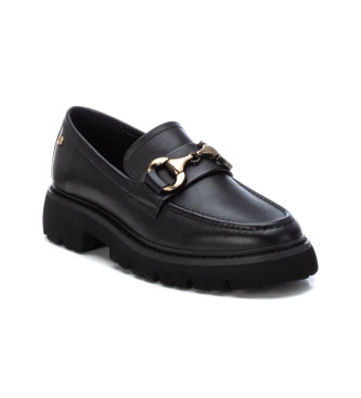 Carmela Leren loafers 161872 zwart