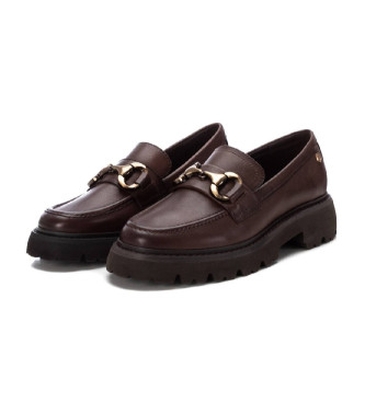 Carmela Mocassins en cuir 161872 marron