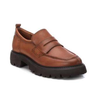 Carmela Leather Moccasins 161873 brown