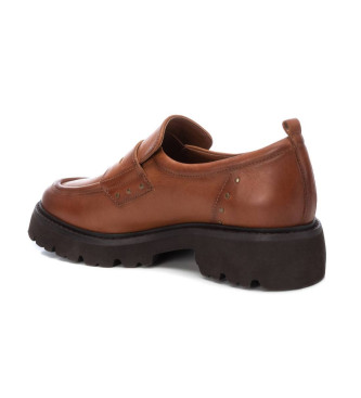 Carmela Leather Moccasins 161873 brown