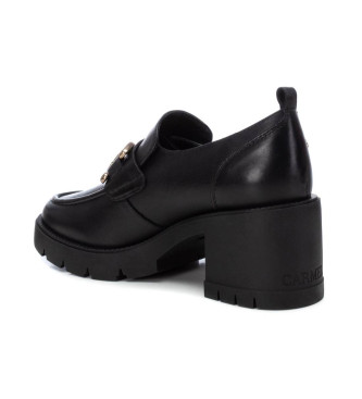 Carmela Mocassins en cuir 161899 noir