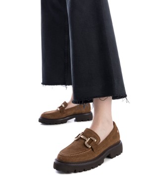 Carmela Leather moccasins 161952 brown