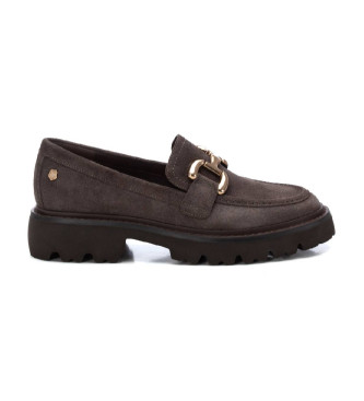 Carmela Leather moccasins 161952 grey