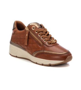 Carmela Leather trainers 161954 brown