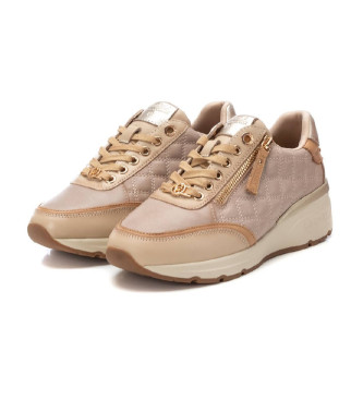 Carmela Leder Turnschuhe 161954 beige