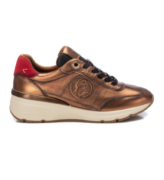 Carmela Leather Sneakers 161955 bronze