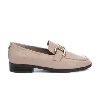 Carmela Leather Moccasins 161965 beige