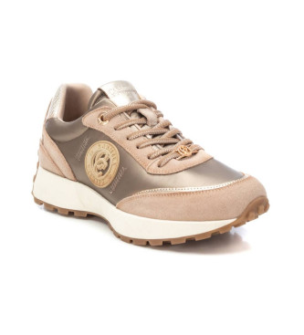 Carmela Zapatillas de piel 161997 beige  