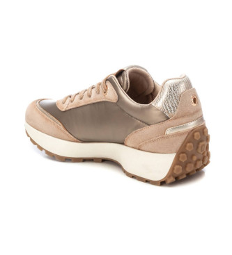 Carmela Leather trainers 161997 beige  