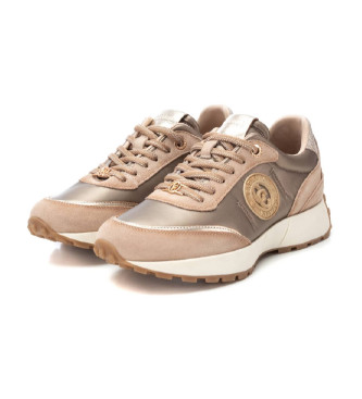 Carmela Zapatillas de piel 161997 beige  