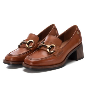 Carmela Leather Moccasins 162001 brown