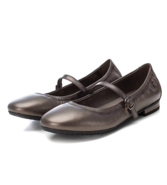 Carmela Bailarinas de Piel 162013 gris