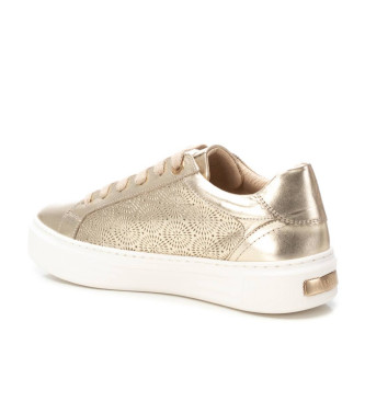 Carmela Leder Turnschuhe 162058 gold