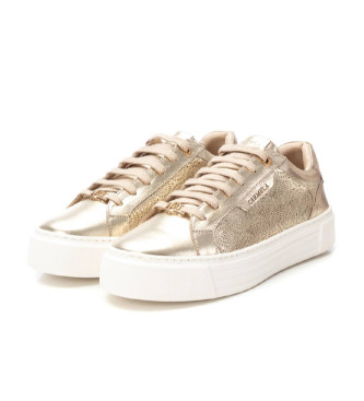 Carmela Leder Turnschuhe 162058 gold