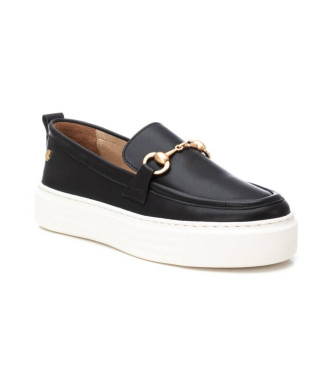 Carmela Leren loafers 162065 zwart