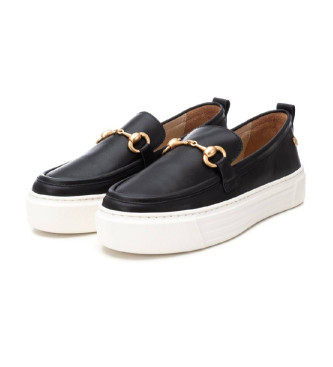 Carmela Leren loafers 162065 zwart