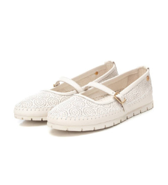 Carmela Leather ballerinas 162080 white