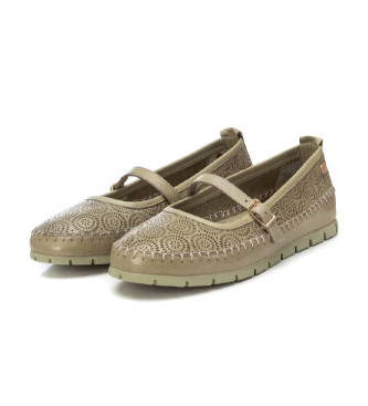 Carmela Leder Ballerinas 162080 grn