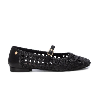 Carmela Ballerines en cuir 162097 noir