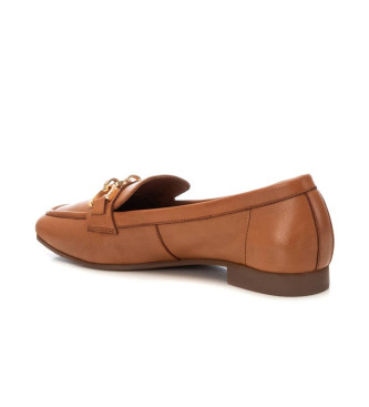 Carmela Brown leather moccasins 162138