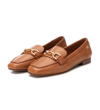 Carmela Brown leather moccasins 162138