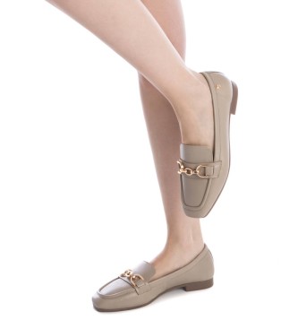 Carmela Leder Mokassins 162138 taupe