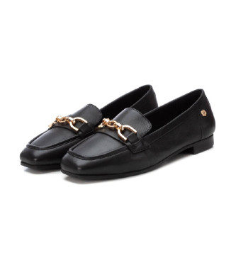 Carmela Mocasines de piel 162138 negro