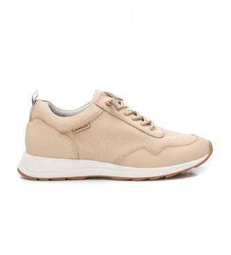 Carmela Leder Turnschuhe 162152 beige