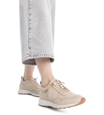 Carmela Leder Turnschuhe 162152 beige