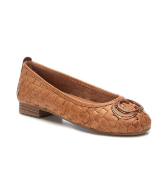 Carmela Ballerine in pelle 162169 marrone